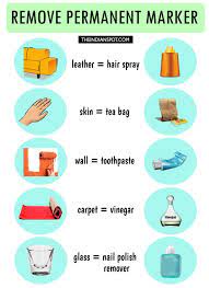 Ways To Remove Permanent Marker Stains From Anything Remove Permanent Marker Marker Stain Permanent Marker
