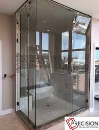 Buyers guide 8.967 views7 months ago. Frameless Steam Room Large With 2 Doors And Large Transoms Precision Glass Shower