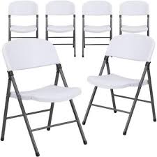 Carnegy Avenue Granite White Metal Folding Chair 6 Pack Cga Rb 14193 Gr Hd The Home Depot In 2020 Plastic Folding Chairs Folding Chair Metal Folding Chairs