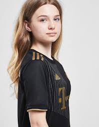 Youth adidas black bayern munich 2021/22 away replica custom jersey. Black Adidas Fc Bayern Munich 2021 22 Away Shirt Junior Jd Sports