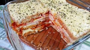 Resultado de imagem para Lanche de forno em camadas