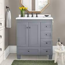 Features thicker wrap around white or cream marble top selections. Joss Main Chiswick 30 Single Bathroom Vanity Set Reviews Wayfair