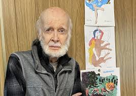 At 93, Newport artist Ed Cameron prepares for his first solo show, at the  Yaquina River Museum of Art • Oregon ArtsWatch