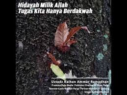 We did not find results for: Hidayah Milik Allah Youtube