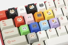 Wasd Keyboards Cherry Cat Novelty Keycaps 4 Pack Price Reviews Drop Keyboard Decal Keyboards Gamer Room Decor