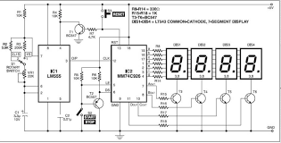 Digital Stopwatch With 7 Segment Schematic Repository Circuit Diagram Electronics For You Circuit
