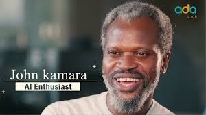 John Kamara, CEO of Ada Labs Africa, introducing AI Center of Excellence  (AICE)