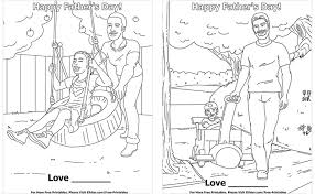 Download Father S Day Free Printable Coloring Page Downloadable Online Template Elfster