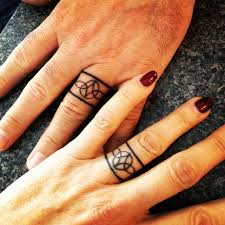 My Husband I Just Had This Done And It Is Awesome We Love It Meaning Is Below This Celtic Celtic Ring Tattoo Tattoo Wedding Rings Wedding Band Tattoo