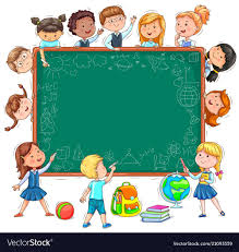 School Board For Your Text Funny Kids Download A Free Preview Or High Quality Adobe Illustrator School Illustration Display Boards For School School Displays
