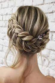 Are You Looking For Some Classy Bridesmaid Hairstyles For Wedding Occasion Or You Are Getti Braided Hairstyles For Wedding Wedding Hair Inspiration Hair Styles