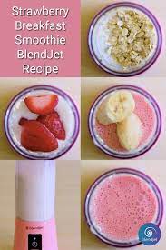 Meet Blendjet The Next Gen Blender Recipe Breakfast Smoothie Recipes Breakfast Smoothie Berry Breakfast