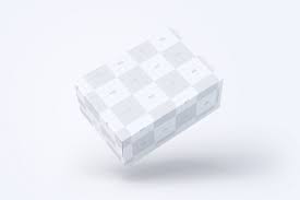 Download Soap Bar And Paper Box Mockup Floating Package Mockups