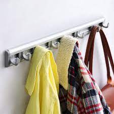 Folding door back space saving cloth hanger hook rack for bathroom bedroom door hanging folding…$12.99. Oem Easy Use Magic Plastic Wall Mounted Movable Plastic Hook Grey Color Laundry Clothes Hook Hanger Buy Hanger Rack Laundry Hanger Rack Wall Mounted Hanger Rack Product On Alibaba Com