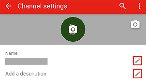 So the more unique your name, the more it will stick in people's minds. How To Change Youtube Channel Name Description On Mobile