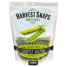 Harvest Snaps Calbee Lightly Salted Original Green Pea Crips 3 3 Oz Harvest Snaps Snapea Crisps Snap Pea Crisps