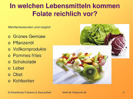 Folsaure Folat Das B Vitamin Mit Grosser Wirkung Ppt Video Online Herunterladen