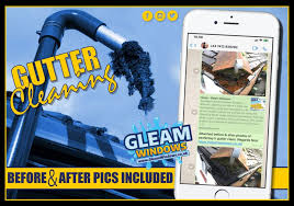 Starting at the beginning of your gutter run again (ensuring that. Gutter Vac Gleam Windows