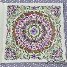 Make someone feel special today with the perfect gift, click our link below! Ashna Reviews On Instagram Purple Mandala World Of Flowers By Johannabasford I Really Enjo Johanna Basford Coloring Book Johanna Basford Coloring Mandala