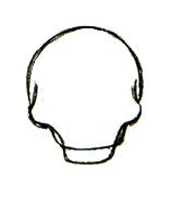 When you learn how to draw a skull, also do skull sketches in profile. How To Draw Skulls Easy Step By Step Instructions For Drawing Seven Different Skulls Art Is Fun