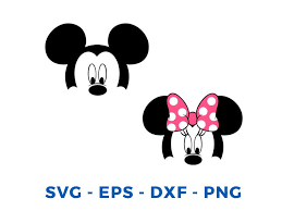 Pin By Videsignart On Svg Vector Silhouette Cameo Vinyl Mickey Silhouette Minnie