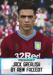 Grealish joined aston villa at the age of six, and made his debut for the club in may 2014. Pes 2017 Faces Jack Grealish By Abw Faceedit Soccerfandom Com Free Pes Patch And Fifa Updates