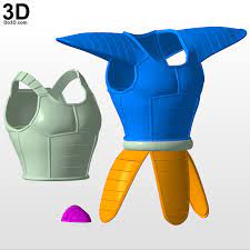 Check spelling or type a new query. 3d Printable Model Vegeta Super Saiyan Ss Goku Armor Dragon Ball Z Print File Format Stl Do3d Portfolio