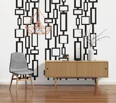 Modern wall stickers & decals at 2modern. Mid Century Modern Decor Modern Wall Decals Mid Century Etsy
