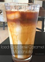Iced Cold Brew Caramel Macchiato Home Jobs By Mom Recipe Coffee Drink Recipes Cold Brew Coffee Recipe Ninja Coffee Bar Recipes