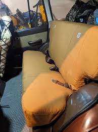 Carhartt offers rugged, durable seat covers. Carhartt Precision Fit Custom Seat Covers Ih8mud Forum
