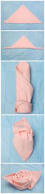 How To Make A Rose Out Of A Cloth Napkin Bestcrafts Napkin Folding Cloth Napkin Napkins