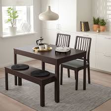 A bench against a wall with a small table makes a booth as cozy as the one at your favorite local eatery. 10 Best Ikea Kitchen Tables And Dining Sets Small Space Dining Tables From Ikea