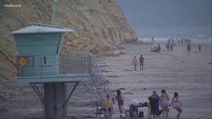 Beach Bluff Collapses At Torrey Pines State Beach Cbs8 Com