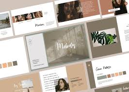 Download Melody Google Slides Template In Presentation Templates On Yellow Images Creative Store PSD Mockup Templates