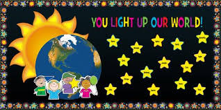 You Light Up Our World Teacher Appreciation Display