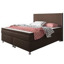 Roller betten 180×200 35 fotografien fotos. Boxspringbett King Size Braun Mit Topper H3 180x200 Cm Online Bei Roller Kaufen