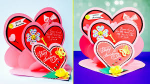 Pop up greeting cards are easy to make and there are a variety of patterns that can be made. Beautiful Anniversary Popup Card Idea Anniversary Card Making At Home Anniversary Gift Idea Youtube