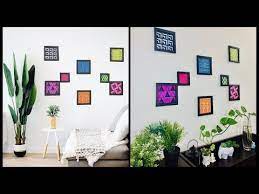 8 Diy Wall Art Using Handmade Stamps Box Frame Gadac Diy Paper Crafts Home Decorating Ideas Youtube Home Crafts Diy Wall Art Diy Wall Decor