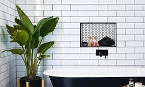 Decoración de baños modernos pequeños con toques naturales. Reglas Para Decorar Un Bano Con Plantas Todomueblesdebano