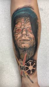 💫Star Wars Tattoo💫 •Ink done by Fiona, one of my favorite Realism tattoos  so far, took a couple sessions but now we're done and it's awesome <3 •Dm  if your interested in