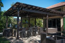 We pay close attention to the natural surroundings of your landscape and work with them to your advantage. Outdoor Kitchen And Pergola Project In South Florida Traditional Patio Miami By Luxapatio Houzz