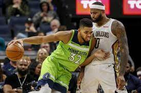Does Your Life Ever Feel Like Karl Anthony Towns Vs Demarcus Cousins In This Picture Nolapelicans
