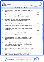 These fractions worksheets are pdf files. Grade 5 Word Problems In Fractions Worksheets Www Grade1to6 Com