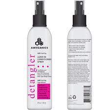 Aweganics Leave In Conditioner Detangler Spray Awe Inspiring Pro Vitamin B5 Conditioning Hair Detangling Spray For Women Men Kids Sls Free Paraben Free Cruelty Free Color Safe Uv Protectant Walmart Com Walmart Com