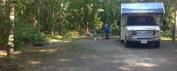 Hikers can enjoy pleasant walks around. State Park Womo Abenteuer