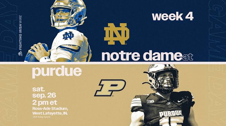 Where to watch Notre Dame vs. Purdue Saturday, TV channel, streaming
