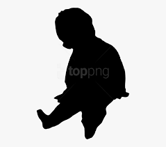 Free human silhouette icons in various ui design styles for web and mobile. Baby Silhouette Png Sitting Human Silhouette Png Transparent Png Transparent Png Image Pngitem