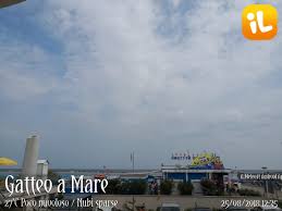 Tempo previsto, precipitazioni, temperature, pressione, visibilità, mari e venti Foto Meteo Gatteo A Mare Gatteo A Mare Ore 12 35 Ilmeteo It