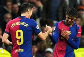 Barcelona's Lamine Yamal, Robert Lewandowski out for internationals -  AZERTAC