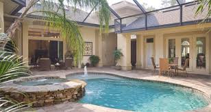 Love This Layout And Pool Courtyard House Plans Pool House Plans Courtyard Pool